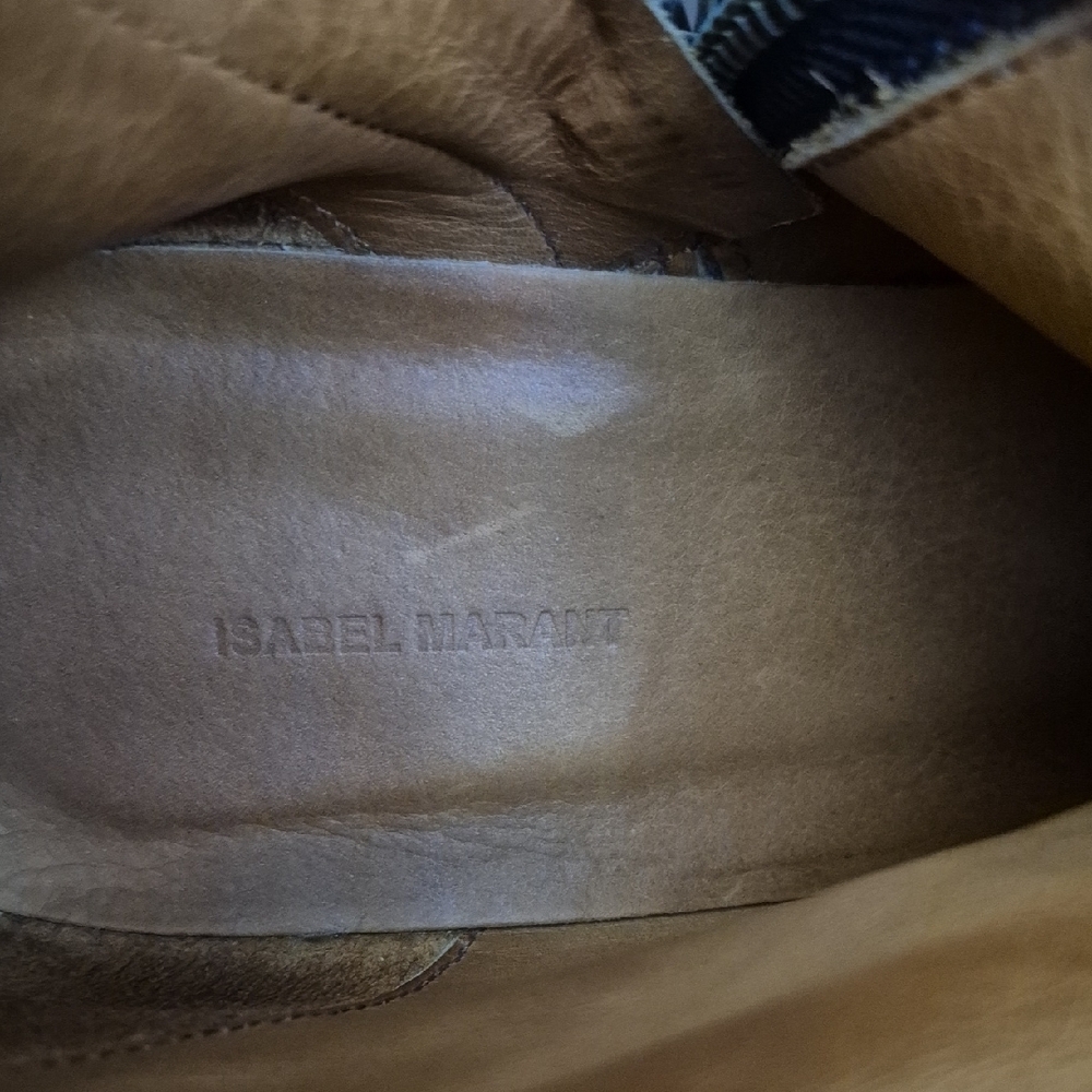 Isabel Marant Dicker Suede Ankle Boots - Picture 2 of 10